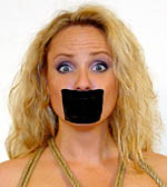 Tiny tape-gag